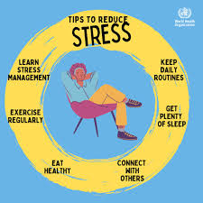 Person meditating to reduce stress and maintain healthy lifestyle habits
